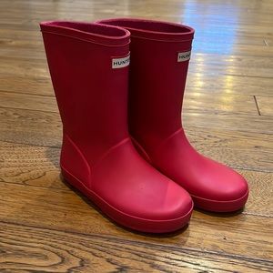 Hunter Boot Kids First Classic Waterproof Rain Boot